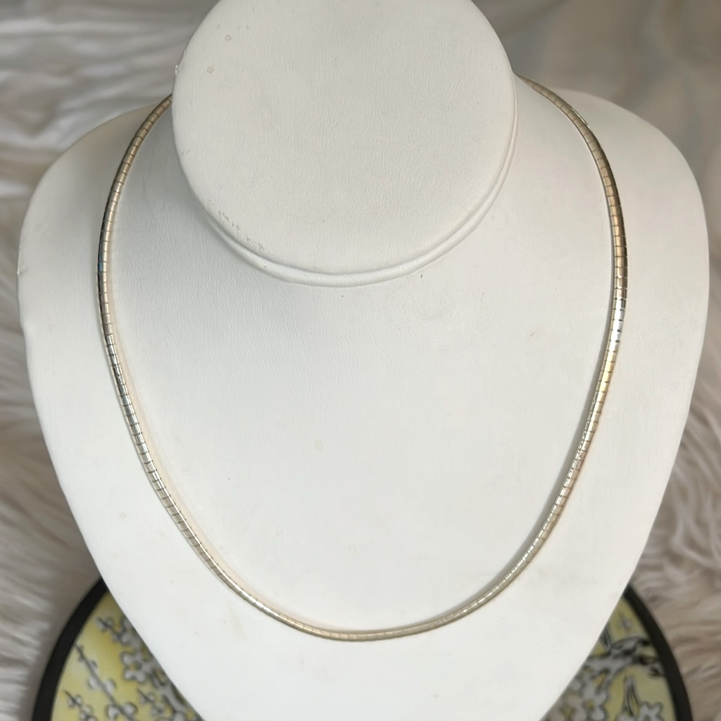 Sterling Silver Serpentine Chain